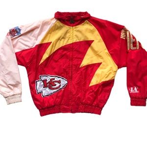 NFL PRO LINE KC CHIEFS WINDBREAKER JACKET